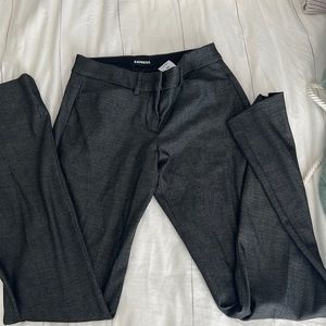 Express charcoal dress pants size 00